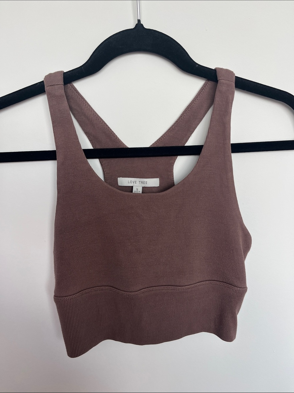 Cropped Brown Tank